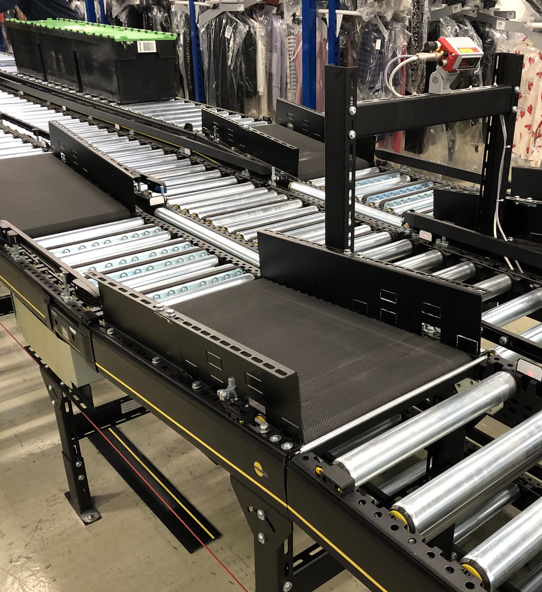 Convoyeur à rouleaux – Solution modulable & performante